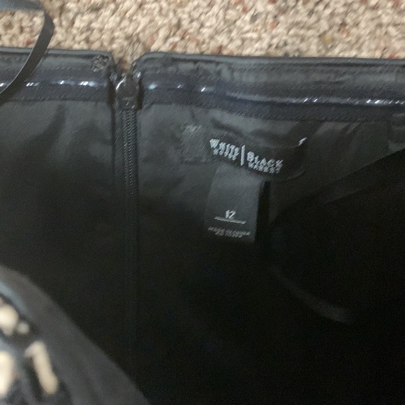 White House Black Market Strapless Dress with Lace Bodice - Picture 3 of 5